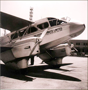 Airplane "Rapid" model DH89A